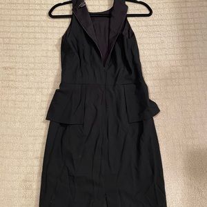 Theory Black Fefe Dress Size 6